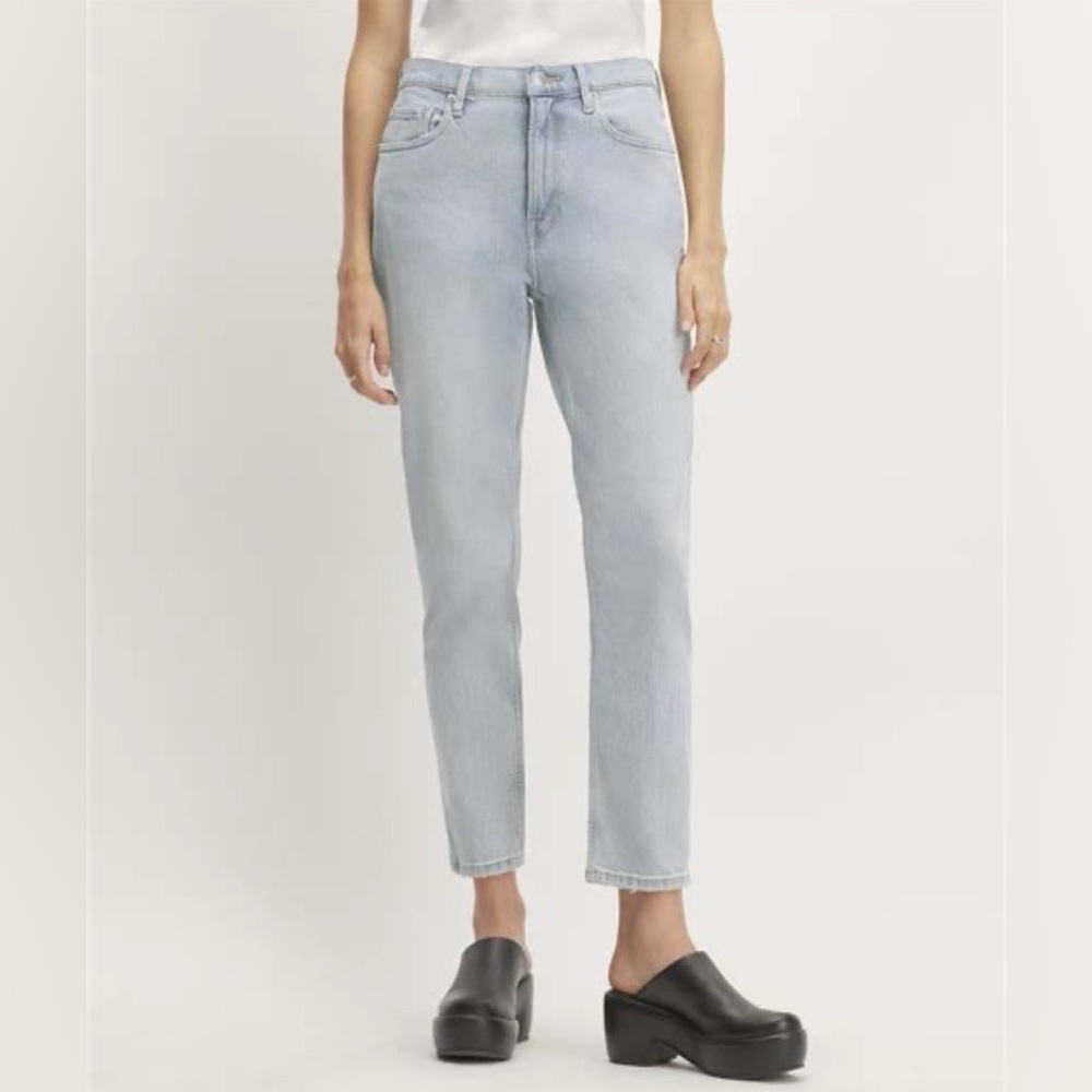 High Rise Straight Leg Jeans